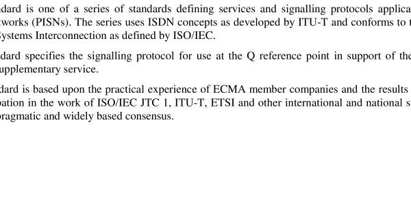 ISO IEC 17876:2003 pdf download – Information technology — Telecommunications and information exchange between systems — Private Integrated Services Network — Inter-exchange signalling protocol — Private User Mobility (PUM) — Registration supplementary service