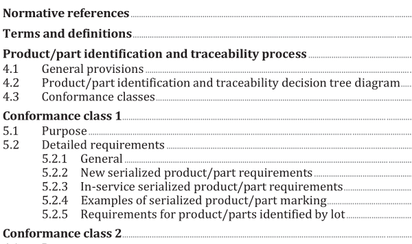 ISO 21849:2022 pdf download – Aircraft and space — Industrial data — Product identification and traceability