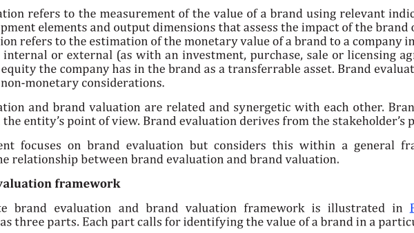 ISO 20671:2019 pdf download – Brand evaluation — Principles and fundamentals