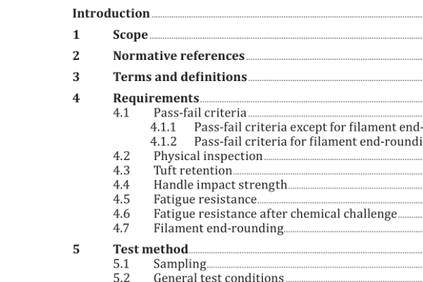 ISO 20126:2022 pdf download – Dentistry — Manual toothbrushes — General requirements and test methods