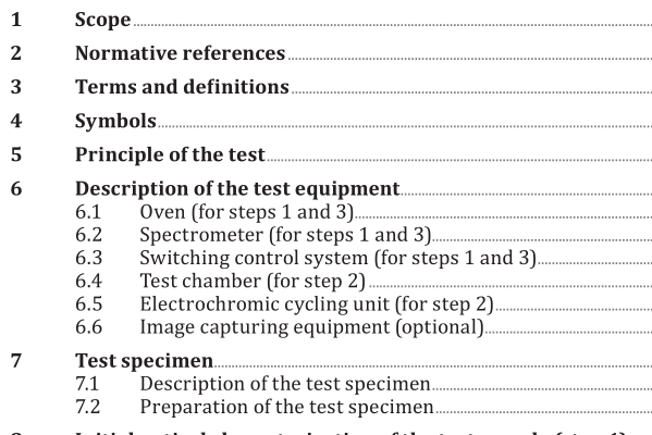 ISO 18543:2021 pdf download – Glass in building — Electrochromic glazings — Accelerated ageing test and requirements