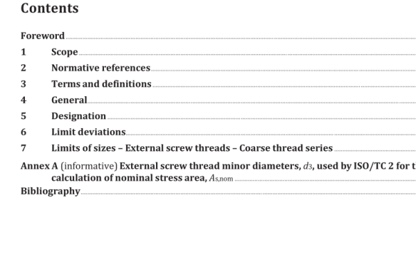 ISO 965-4:2021 pdf download – ISO general purpose metric screw threads — Tolerances — Part 4: Limits of sizes for hot-dip galvanized external screw threads to mate with internal screw threads tapped with tolerance position H or G after galvanizing