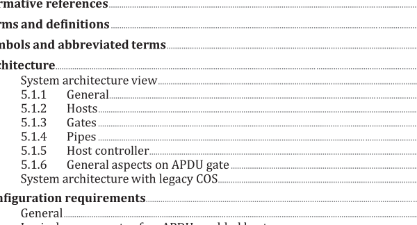 ISO IEC TS 22924:2021 pdf download – Identification cards — Transport layer topologies — Configuration for HCI/ HCP interchange