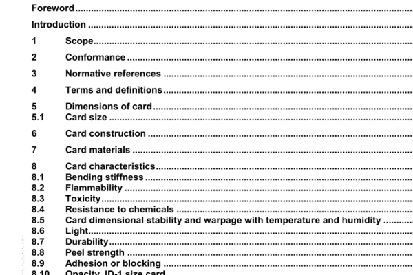 ISO IEC 7810:2003 pdf download – Identification cards — Physical characteristics