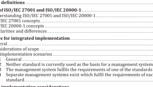 ISO IEC 27013:2021 pdf download – Information security, cybersecurity and privacy protection — Guidance on the integrated implementation of ISO/IEC 27001 and ISO/IEC 20000-1