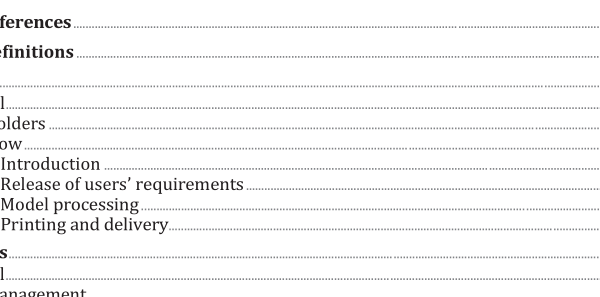 ISO IEC 23510:2021 pdf download – Information technology — 3D printing and scanning — Framework for an Additive Manufacturing Service Platform (AMSP)