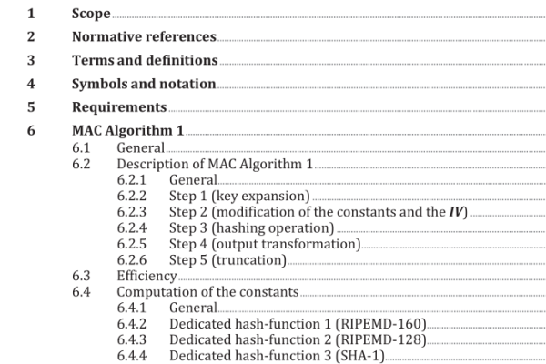 ISO IEC 9797-2:2021 pdf download – Information security — Message authentication codes (MACs) — Part 2: Mechanisms using a dedicated hash- function