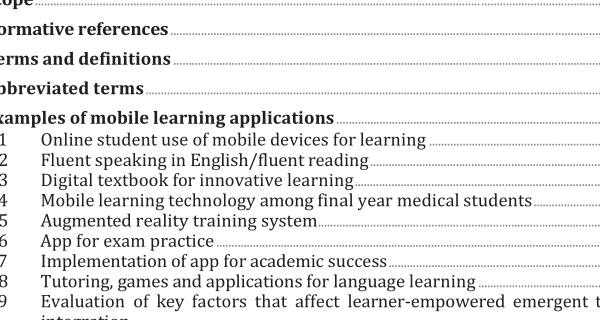 ISO IEC 29140:2021 pdf download  – Information technology for learning, education and training — Nomadicity and mobile technologies