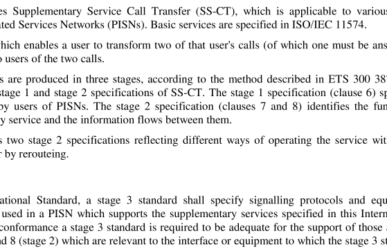 ISO IEC 13865:2003 pdf download – Information technology — Telecommunications and information exchange between systems — Private Integrated Services Network — Specification, functional model and information flows — Call Transfer supplementary service