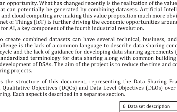 ISO IEC 23751:2022 pdf download – Information technology — Cloud computing and distributed platforms — Data sharing agreement (DSA) framework