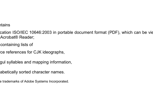 ISO IEC 10646:2003 pdf download – Information technology — Universal Multiple-Octet Coded Character Set (UCS)