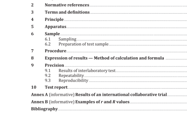 ISO 771:2021 pdf download – Oilseed meals — Determination of moisture and volatile matter content