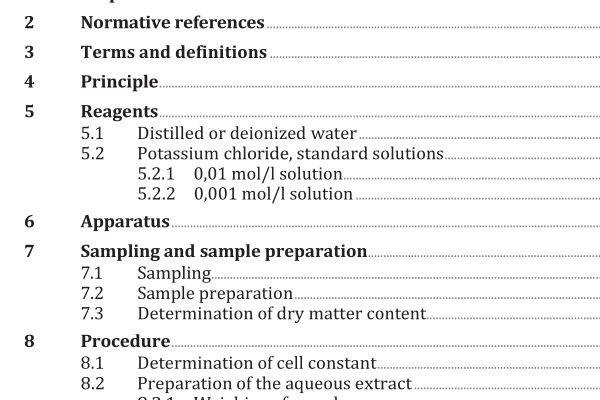 ISO 6587:2021 pdf download  – Paper, board and pulps — Determination of conductivity of aqueous extracts