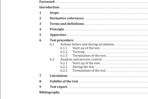 ISO 16929:2021 pdf download – Plastics — Determination of the degree of disintegration of plastic materials under defined composting conditions in a pilot-scale test