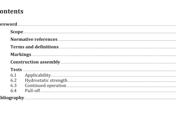 ISO 20766-25:2022 pdf download – Road vehicles — Liquefied petroleum gas (LPG) fuel system components — Part 25: Gas connections