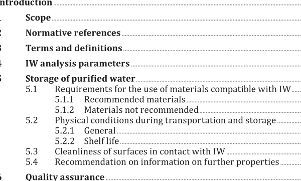 ISO 31120-1:2022 pdf download – Road vehicles — Injection water — Part 1: Quality requirements