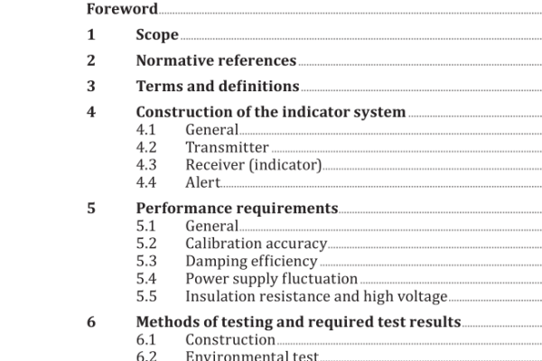 ISO 20673:2022 pdf download – Ships and marine technology — Electric rudder angle indicators