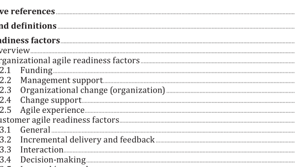 ISO IEC TR 24587:2021 pdf download – Software and systems engineering — Agile development — Agile adoption considerations