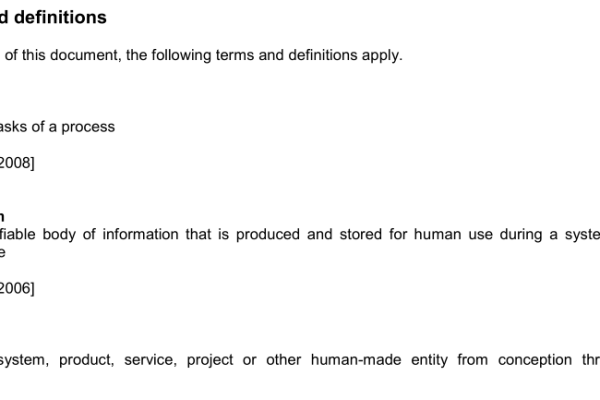 ISO IEC TR 24774:2010 pdf download – Systems and software engineering — Life cycle management — Guidelines for process description