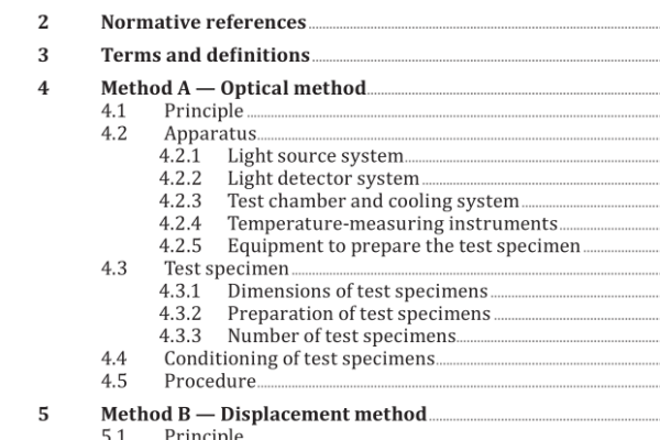 ISO 23766:2022 pdf download – Thermal insulating products for industrial installations — Determination of the coefficient of linear thermal expansion at sub- ambient temperatures