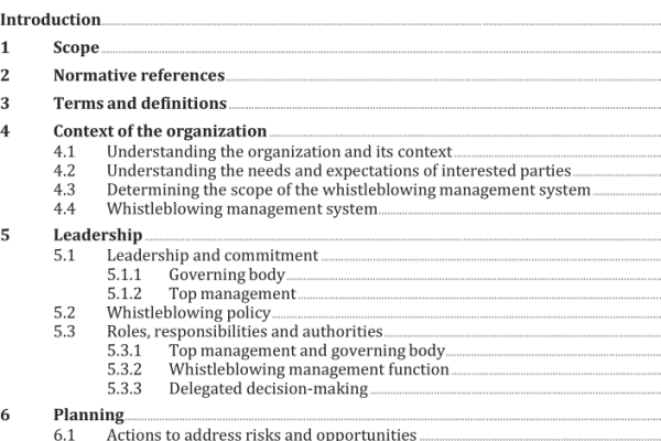 ISO 37002:2021 pdf download – Whistleblowing management systems — Guidelines